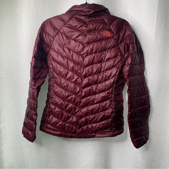 The North face flare down puffer‎ quilted lightweight jacket size small women’s - Picture 4 of 8